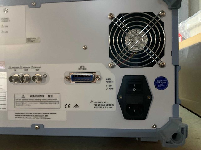 2015 yokogawa aq6373b optical spectrum analyzer - afbeelding 4 van  5