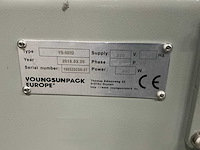 2015 youngsunpack ys-502d dozensluitmachine - afbeelding 5 van  13