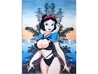 2015 zeefdruk death nyc 1979 ‘sneeuwwitje ‘ - afbeelding 1 van  5