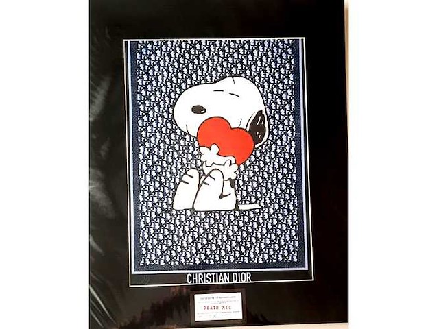 2015 zeefdruk death nyc 1979 ‘snoopy’ - afbeelding 2 van  5