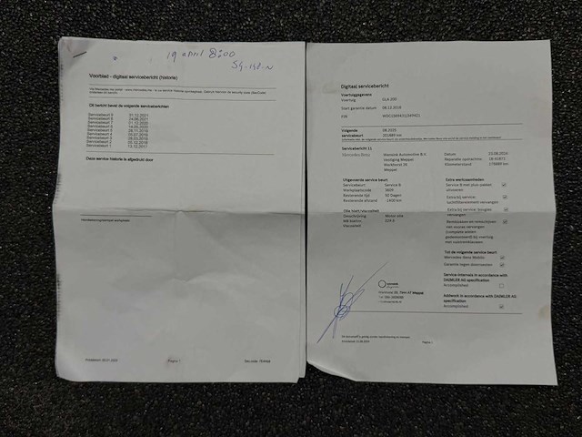 2016 - mercedes-benz - gla-klasse - 200 premium plus sg-148-n iaw - afbeelding 11 van  24
