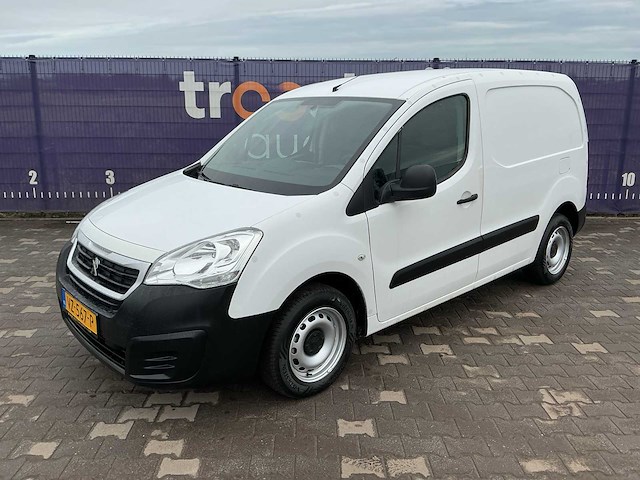 2016 - peugeot - partner - 122 1.6 bluehdi l1xr - bedrijfswagen - afbeelding 1 van  13