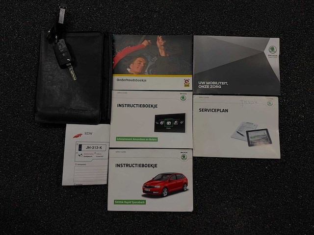 2016 - skoda - rapid spaceback - 1.4 tdi grt joy jh-313-k iaw - afbeelding 8 van  19