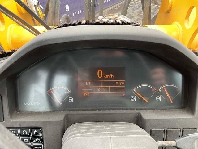 2016 - volvo - l45g - shovel/wiellader - afbeelding 14 van  21