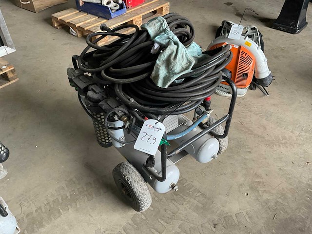 2016 aariac mobiel 340/22h luchtcompressor - afbeelding 2 van  8