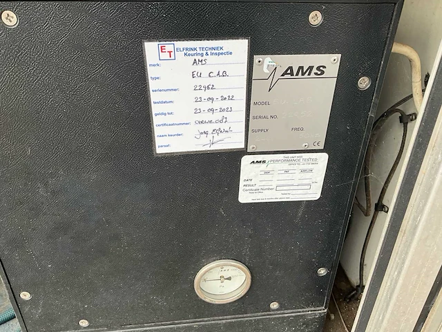 2016 air management systems decontaminatie unit - afbeelding 33 van  41