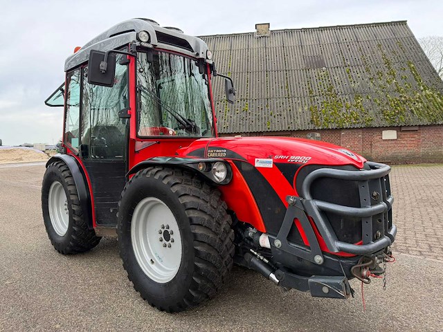 2016 antonio carraro isrh 9800 infinity ergit 100 vierwielaangedreven landbouwtractor - afbeelding 6 van  13