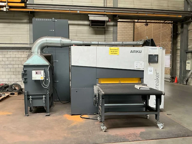 2016 arku edge breaker 2000 plus afbraammachine - afbeelding 8 van  15