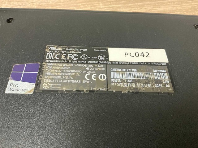 2016 asus p756u laptop - afbeelding 4 van  7