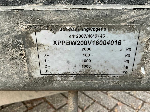 2016 atec aanhangwagen - afbeelding 3 van  11