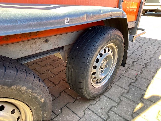 2016 atec eb2 2-1 dubbelas aanhangwagen - afbeelding 5 van  15