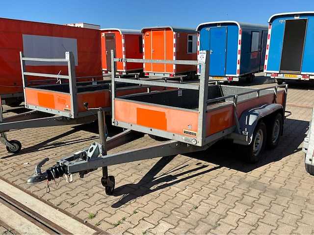 2016 atec eb2 2-1 dubbelas aanhangwagen - afbeelding 1 van  15