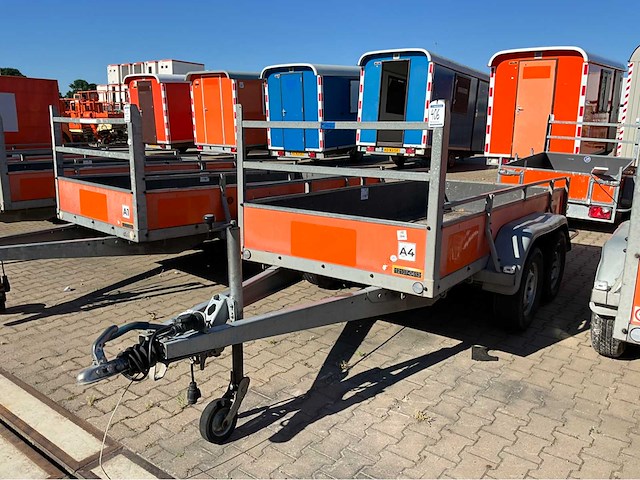 2016 atec eb2 2-1 dubbelas aanhangwagen - afbeelding 1 van  19