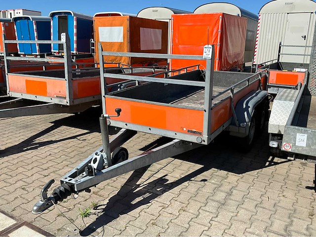 2016 atec eb2 2-1 dubbelas aanhangwagen - afbeelding 1 van  19