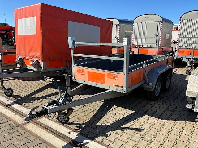 2016 atec eb2 2-1 dubbelas aanhangwagen - afbeelding 1 van  19
