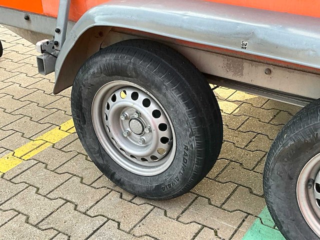 2016 atec eb2 2-1 dubbelas aanhangwagen - afbeelding 8 van  21