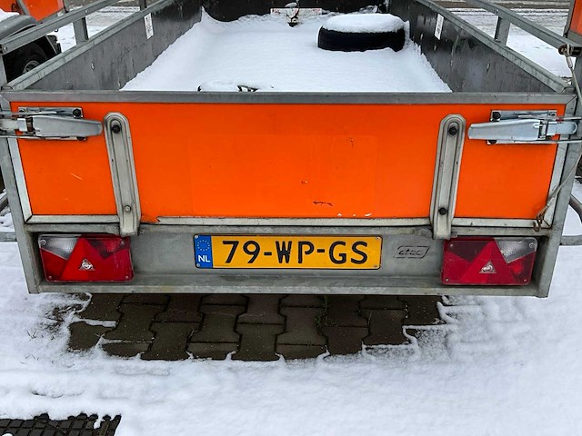 2016 atec eb2 2-1 dubbelas aanhangwagen - afbeelding 20 van  22