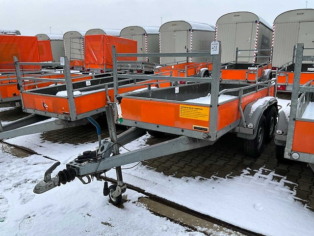 2016 atec eb2 2-1 dubbelas aanhangwagen - afbeelding 1 van  20