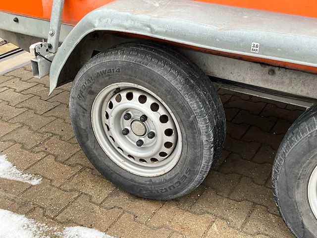 2016 atec eb2 2-1 dubbelas aanhangwagen - afbeelding 6 van  19
