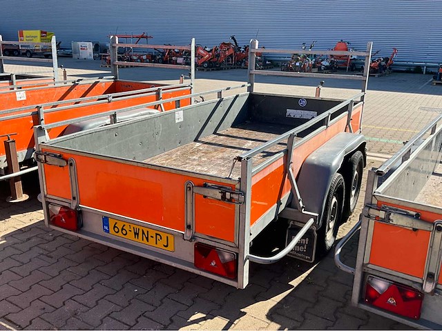 2016 atec eb2 2-1 dubbelas aanhangwagen - afbeelding 10 van  15