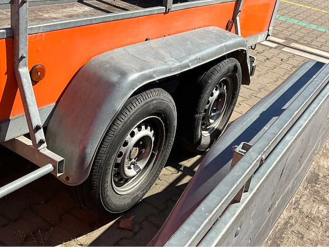 2016 atec eb2 2-1 dubbelas aanhangwagen - afbeelding 8 van  19