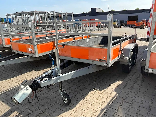 2016 atec eb2 2-1 dubbelas aanhangwagen - afbeelding 2 van  17