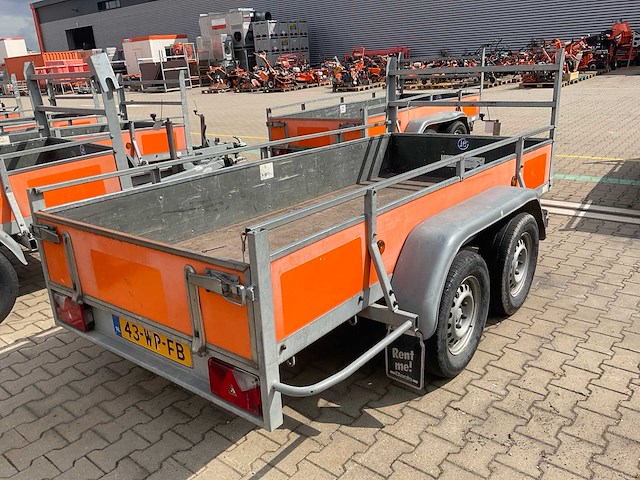 2016 atec eb2 2-1 dubbelas aanhangwagen - afbeelding 10 van  15
