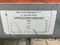 2016 atec eb2 2-1 dubbelas aanhangwagen - afbeelding 7 van  15