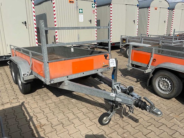 2016 atec eb2 2-1 dubbelas aanhangwagen - afbeelding 9 van  16