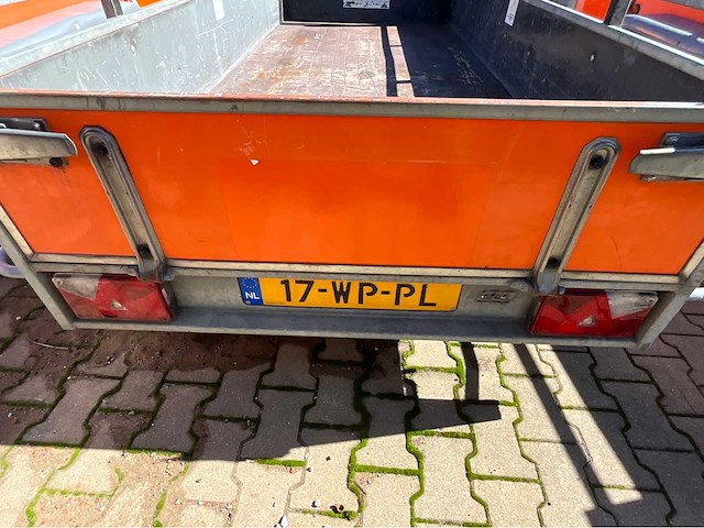 2016 atec eb2 2-1 dubbelas aanhangwagen - afbeelding 18 van  20