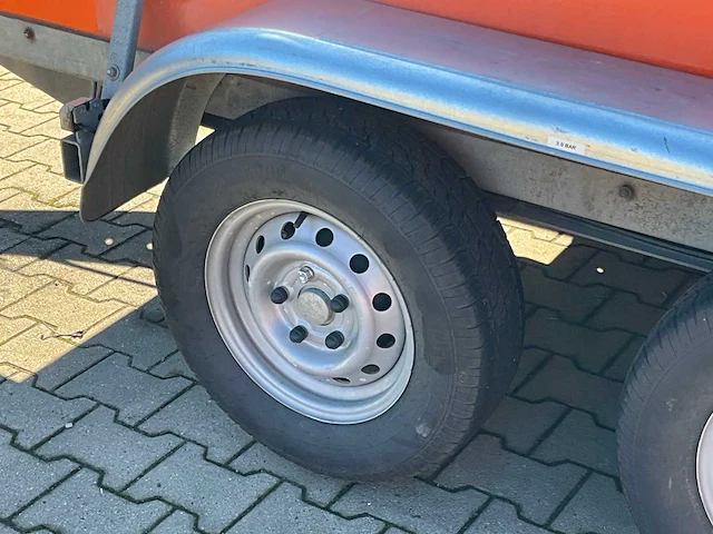 2016 atec eb2 2-1 dubbelas aanhangwagen - afbeelding 8 van  19
