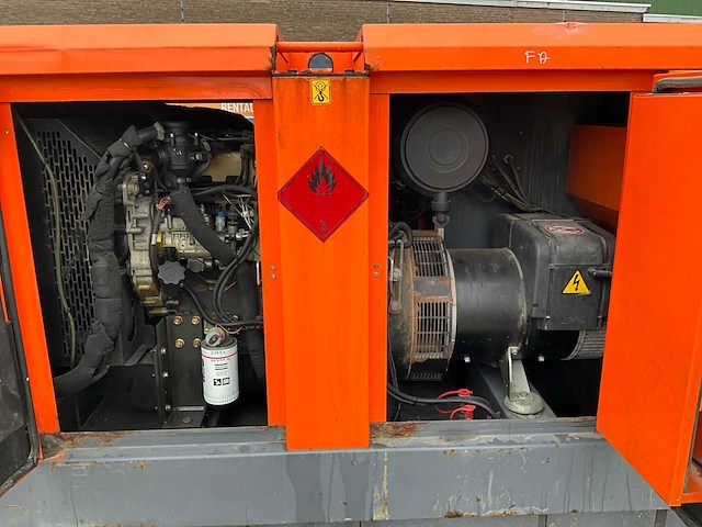 2016 atlas copco / grupos electrogenos europa qas 60 st3 stroom aggregaat - afbeelding 5 van  12