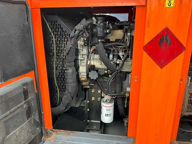 2016 atlas copco / grupos electrogenos europa qas 60 st3 stroom aggregaat - afbeelding 7 van  12