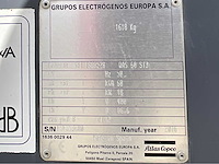 2016 atlas copco / grupos electrogenos europa qas 60 st3 stroom aggregaat - afbeelding 18 van  25
