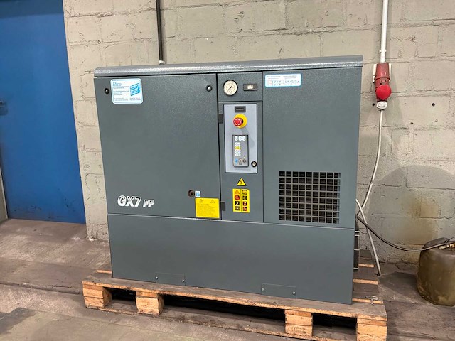 2016 atlas copco gx7ff el schroefcompressor - afbeelding 1 van  4