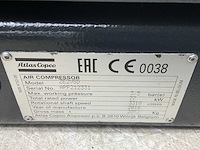 2016 atlas copco ze2vsd oil free luchtcompressor - afbeelding 2 van  6