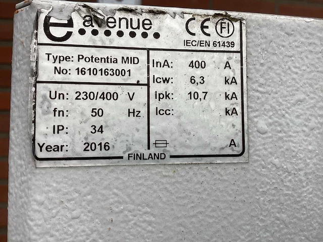 2016 avenue potentia mid bouwaansluitkast (2x) - afbeelding 6 van  6