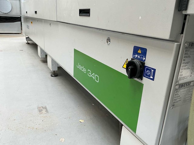 2016 biesse jade 340 halfautomatische kantenaanlijmmachine - afbeelding 33 van  43