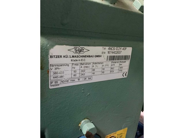 2016 bitzer 4cc-6.2y-s40 koel/vries set met verdampers - afbeelding 13 van  13