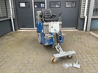 2016 blastrac bms-200adb ride-on tapijtstripper