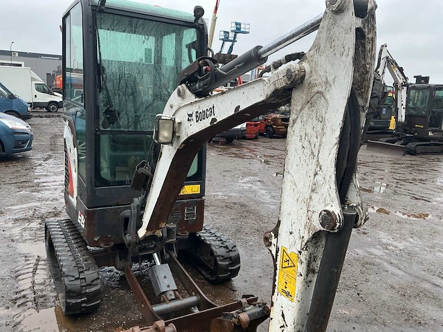 2016 bobcat e19 minigraafmachine - afbeelding 14 van  40