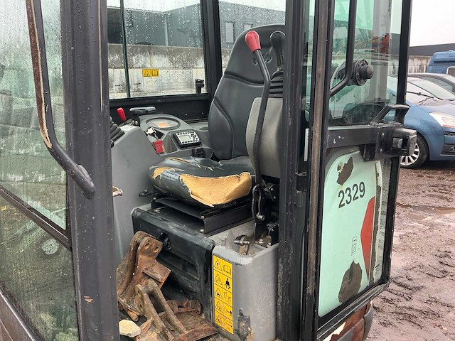 2016 bobcat e19 minigraafmachine - afbeelding 19 van  40