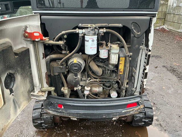 2016 bobcat e19 minigraafmachine - afbeelding 32 van  40