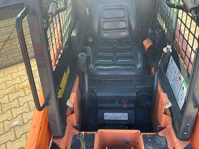 2016 bobcat s70 schranklader / mini wiellader - afbeelding 12 van  12