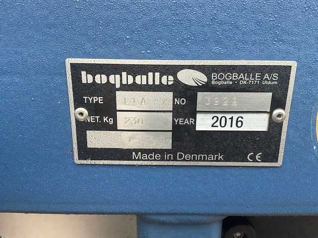 2016 bogballe l1 plus trend kunstmeststrooier - afbeelding 14 van  15