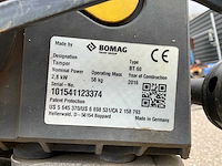 2016 bomag bt60 trilstamper - afbeelding 9 van  9
