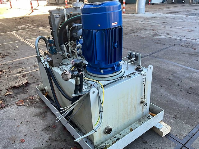 2016 bosch / rexroth hs-024-c482 hydraulisch aggregaat - afbeelding 8 van  14