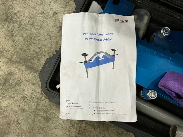 2016 b&r ms1 pipe rack jack - afbeelding 4 van  4