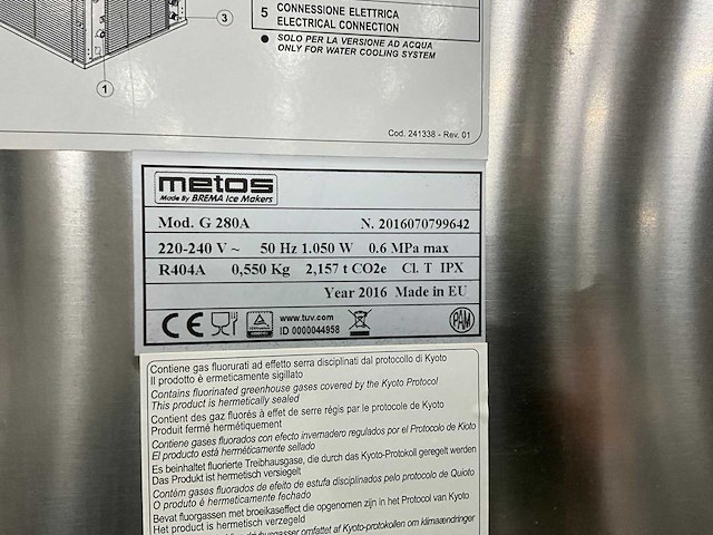 2016 brema g280a crushed ice machine - afbeelding 4 van  6