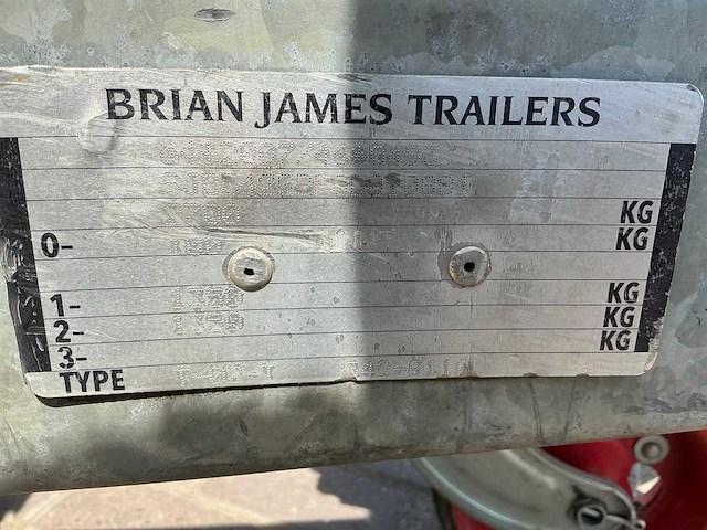 2016 brian james trailers a type t-02-t aanhangwagen - afbeelding 5 van  15
